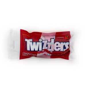 Twizzlers Strawberry Twists Candy Crew Socks Womens Gift Set 2 Pairs Red White